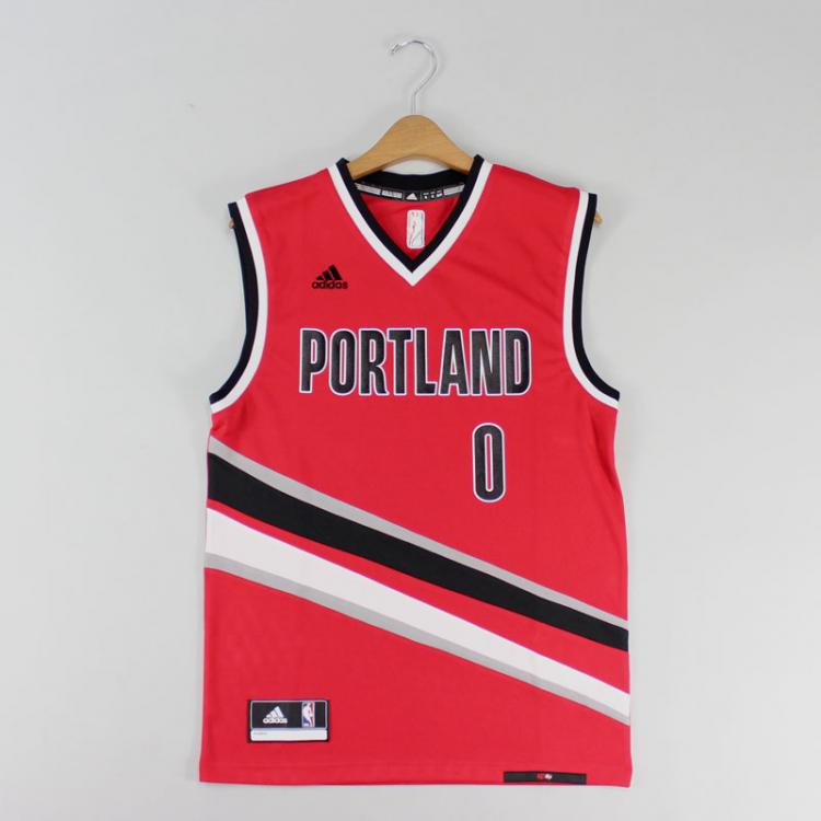 Regata Adidas NBA Portland Trail Blazers Vermelha