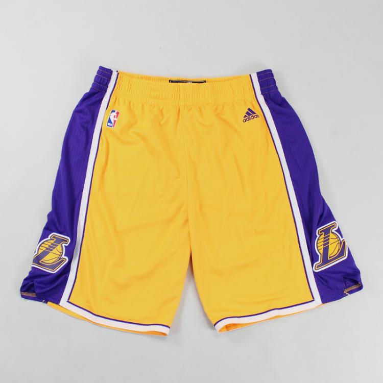 Shorts Adidas NBA Los Angeles Lakers Amarelo