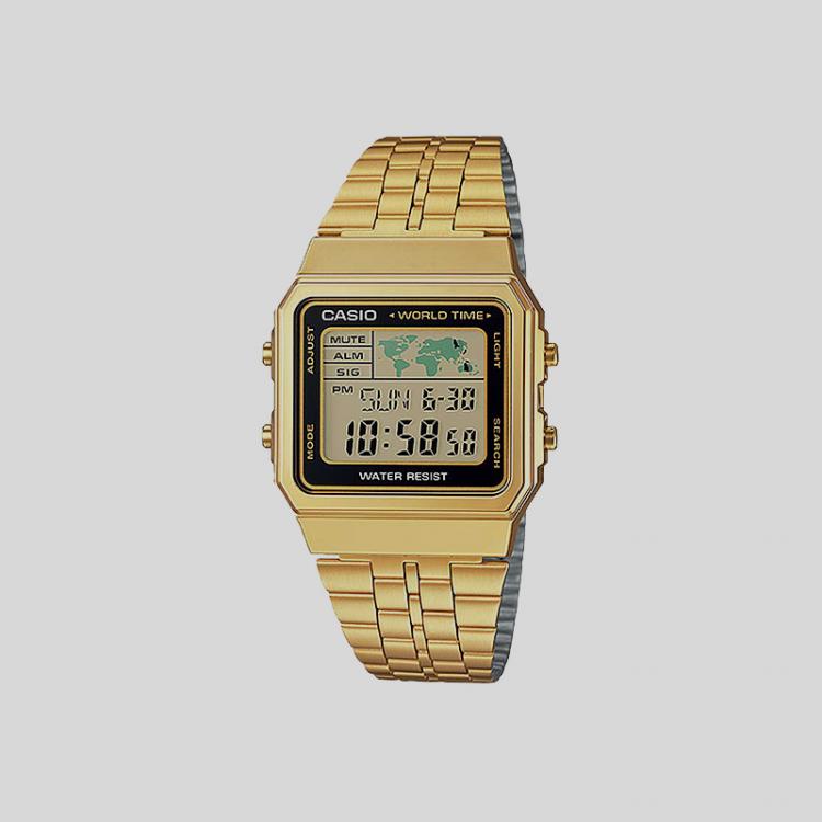 Relógio Casio Digital Standard Dourado