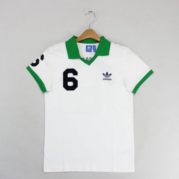 Camiseta Polo Adidas Beckenbauer Branca