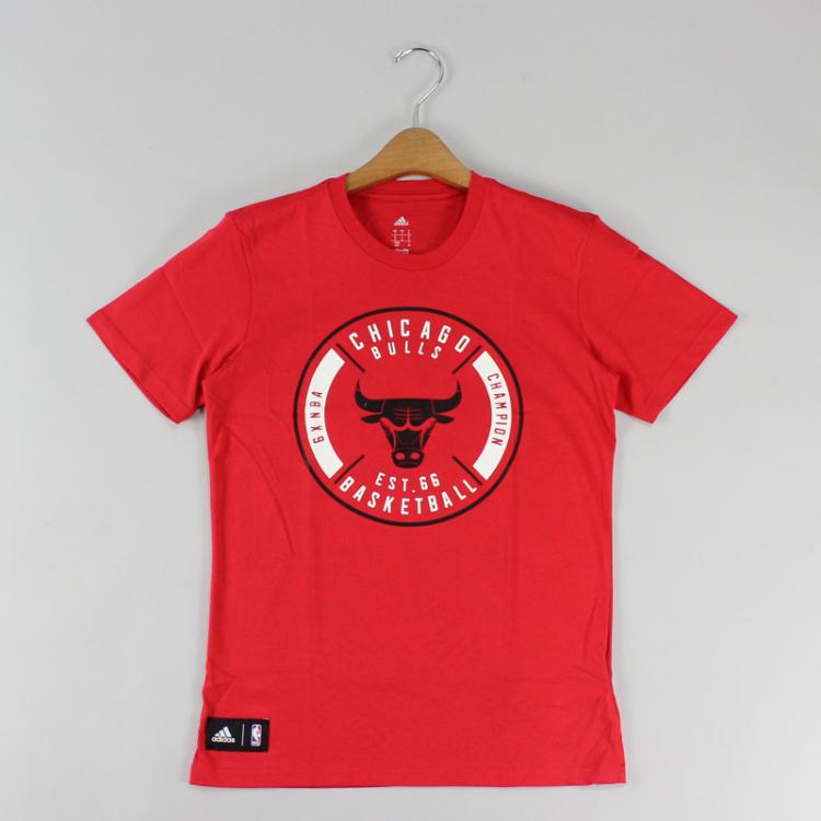 Camiseta Adidas NBA Chicago Bulls Vermelha