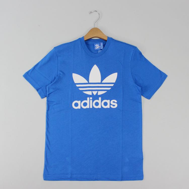 Camiseta Adidas Org Trefoil Azul 