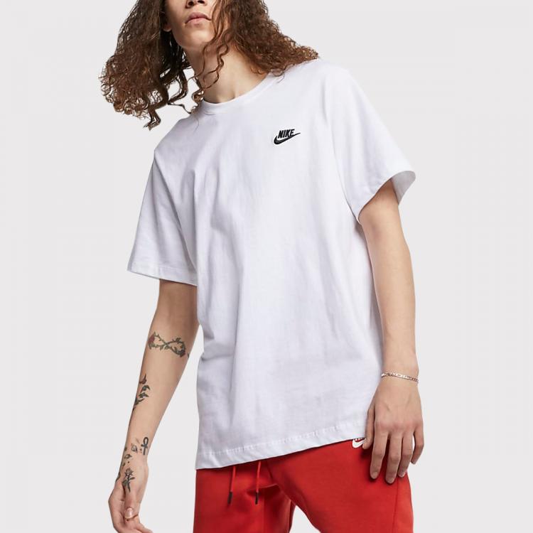 Camiseta Nike Sportwear Club Masculino White
