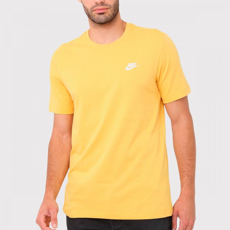 Camiseta Nike Sportswear Club Masculino Yellow