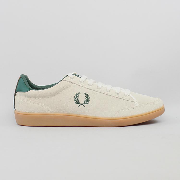 Tênis Fred Perry Hopman Suede Bege 