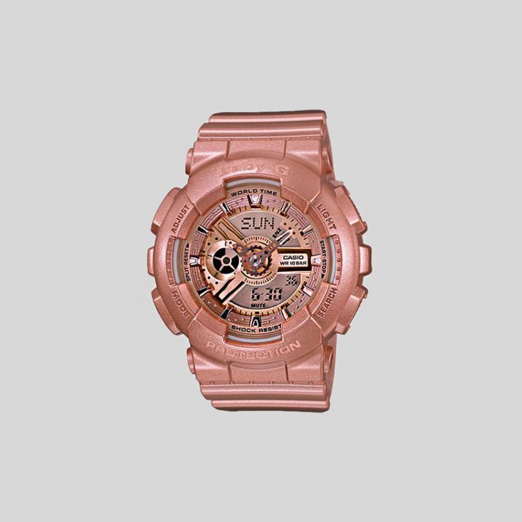 Relógio Digital Casio Feminino Baby-G Bronze