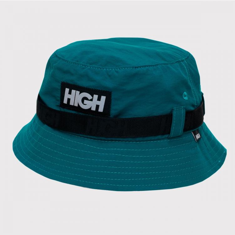 Bucket High Strapped Hat Night Green