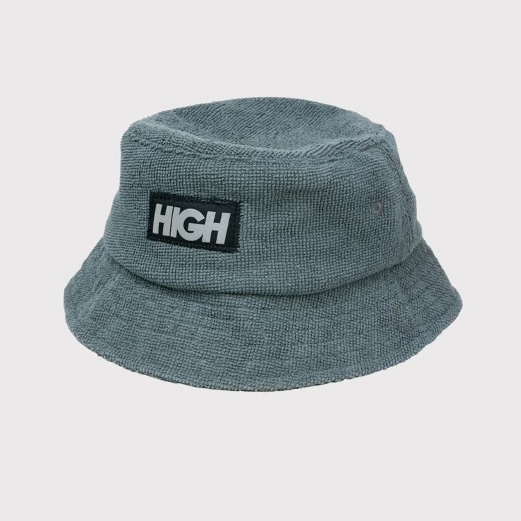 Bucket High Terry Hat Silver