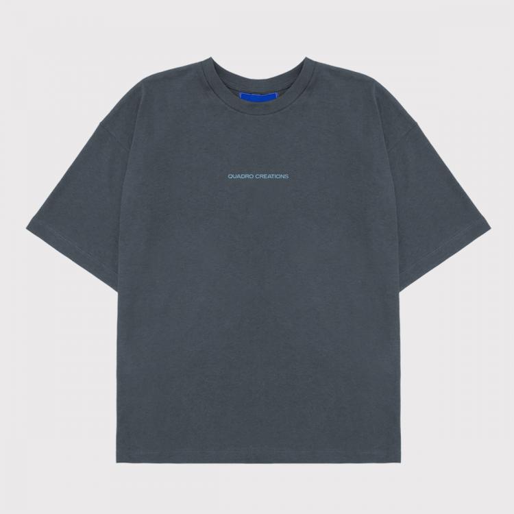 Camiseta Quadro Creations ''Name Logo'' Grey