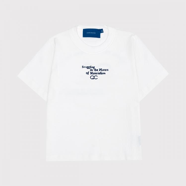 Camiseta Quadro Creations ''Urizen'' Baby Tee ''Off-White''
