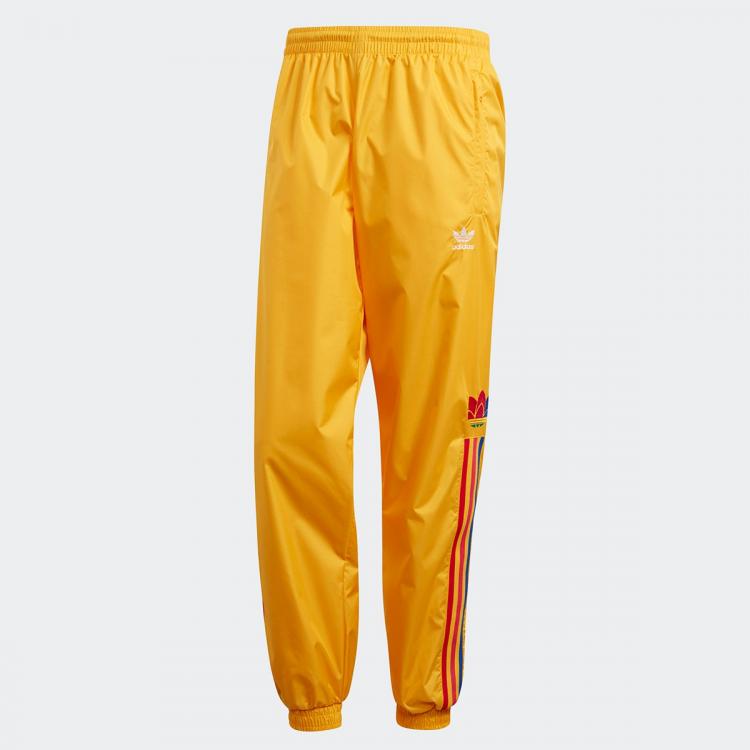 Calça Adidas 3-Stripes 3D Trefoil Masculino Amarelo
