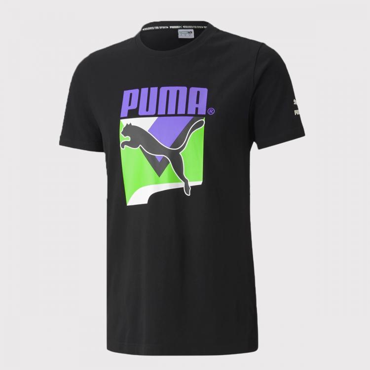 Camiseta Puma TFS Graphic Preto Masculino