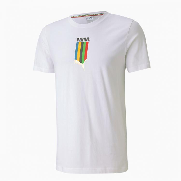Camiseta Puma TFS Graphic Branco Masculino