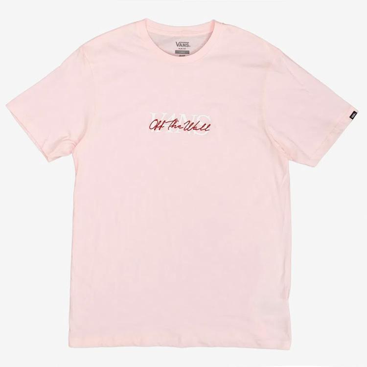 Camiseta Vans Off The Wall Rosa Masculino