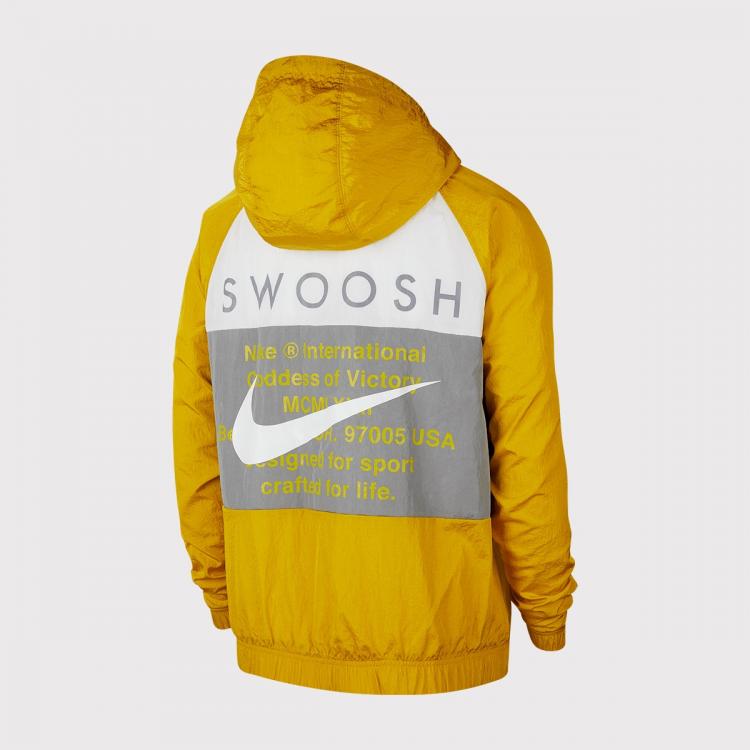 Jaqueta Nike Sportswear Swoosh Masculino Amarelo