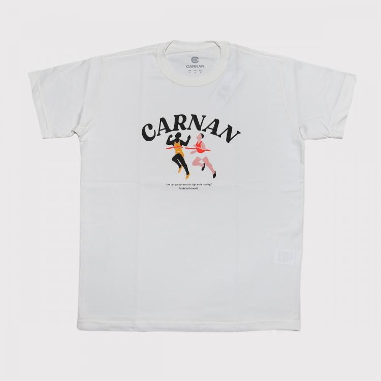 Camiseta Carnan Run Off White