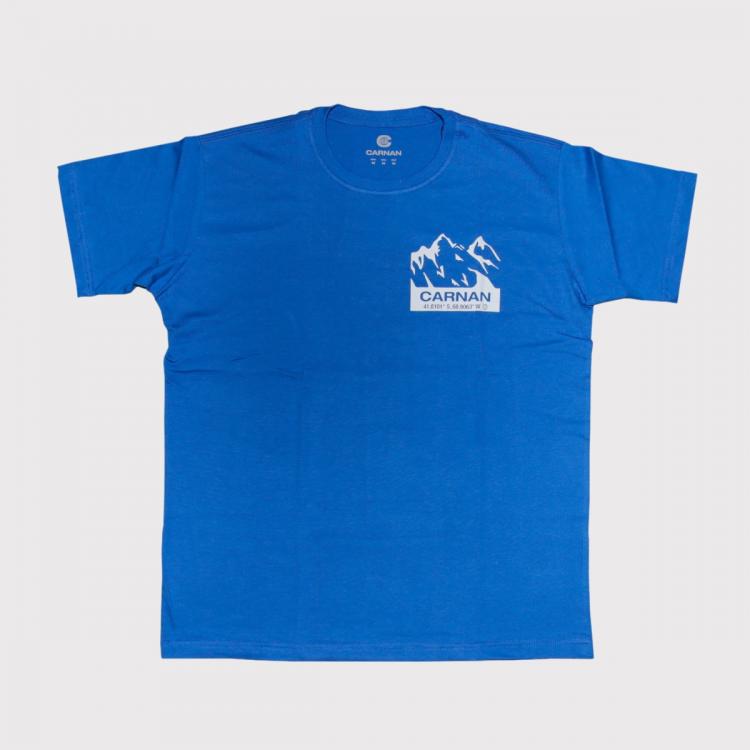 Camiseta Carnan Snow Mountain Royal Blue