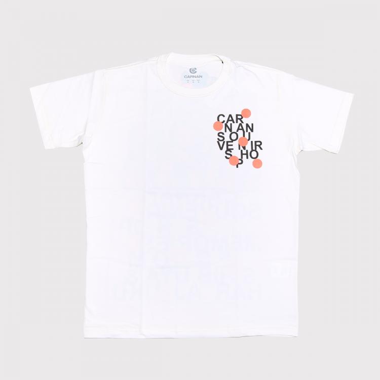 Camiseta Carnan Souvenir Shop Off-White