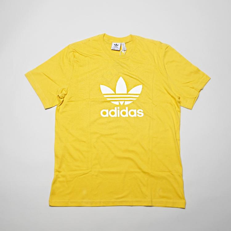 Camiseta Adidas Trefoil Adicolor Amarela