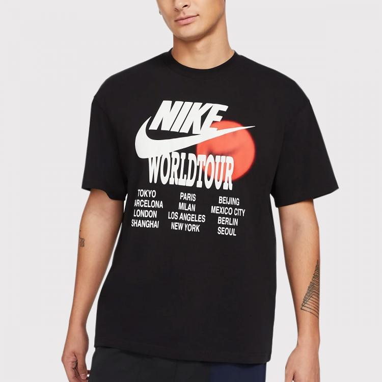 Camiseta Nike Sportswear Worldtour Black