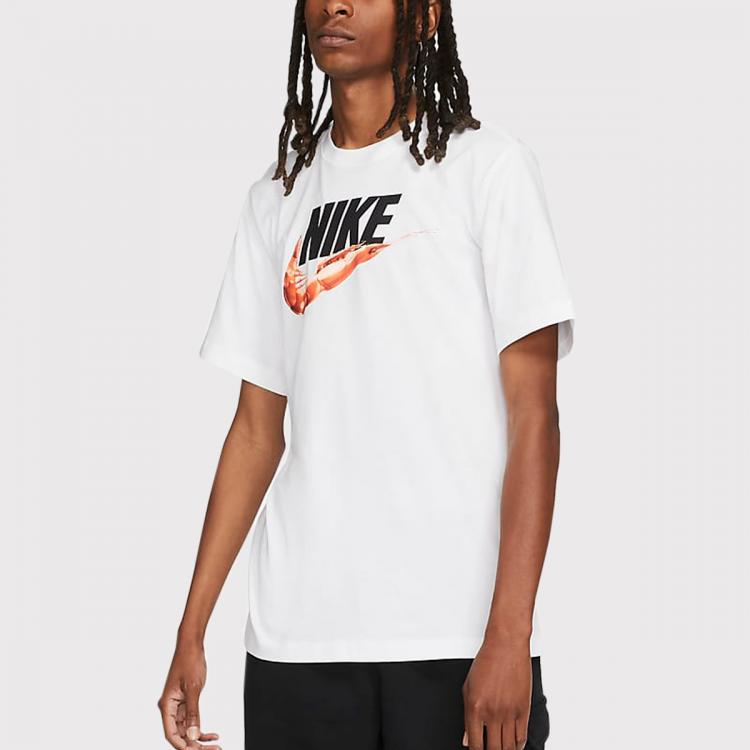 Camiseta Nike Sportswear Shrimp Masculino White