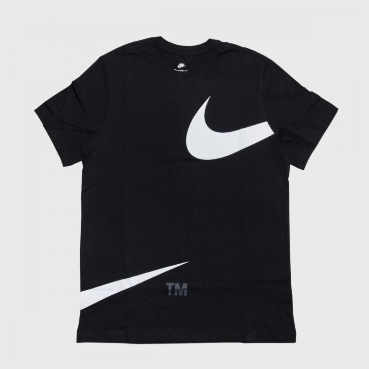 Camiseta Nike Sportswear Oversized Swoosh Black