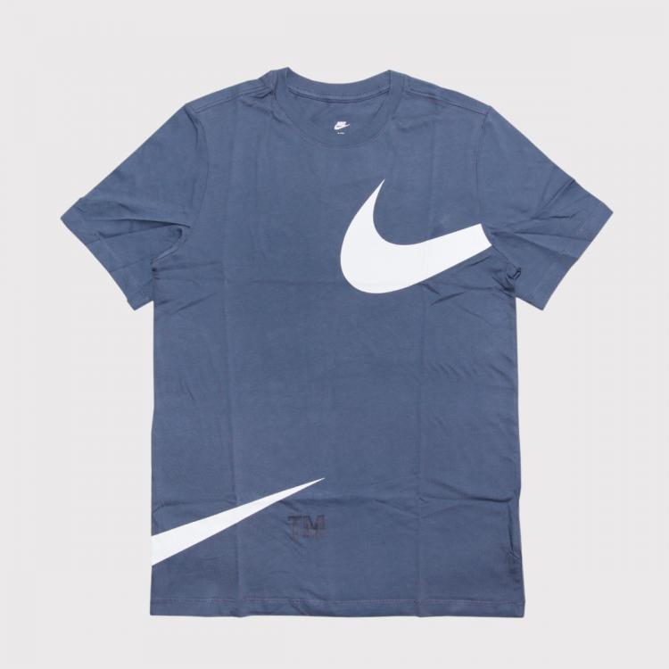 Camiseta Nike Sportswear Oversized Swoosh Blue