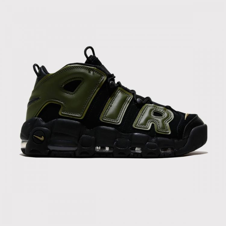 Tênis Nike Air More Uptempo '96 Black and Rough Green