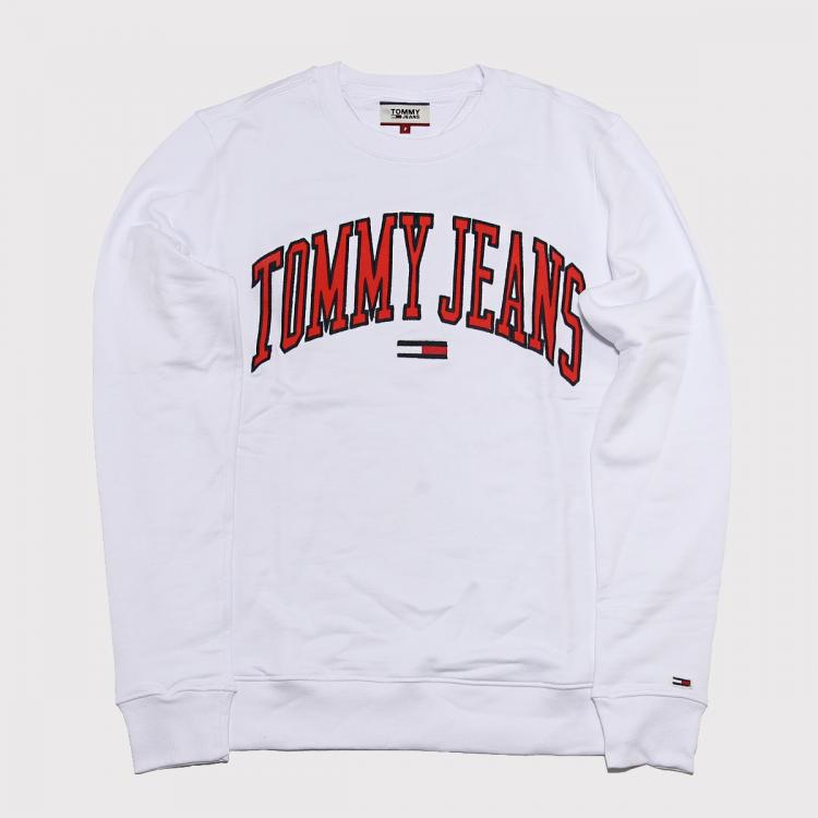 Blusa Tommy Jeans College Branco