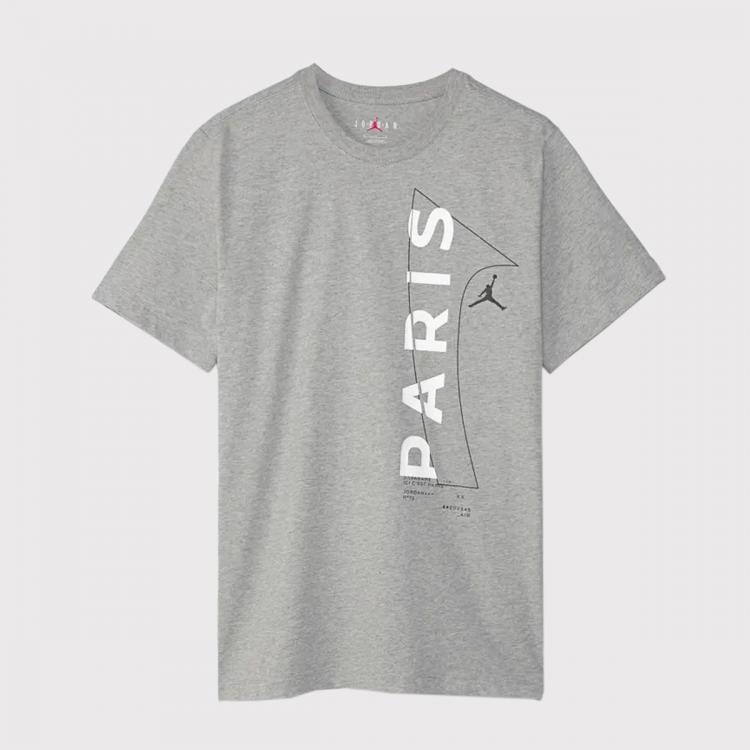 Camiseta Jordan Paris Sanit-Germain Men's Grey