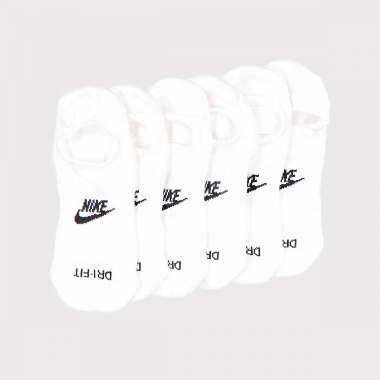 Meia Nike Everyday Cushioned (3 Pares) Unissex ''White''