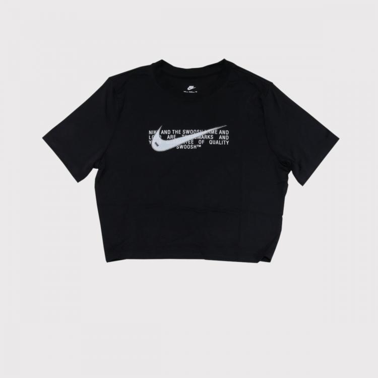 Camiseta Nike Sportswear Cropped Women's Black