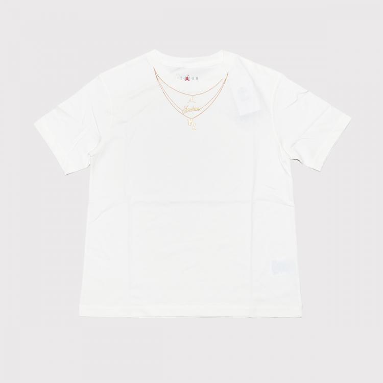 Camiseta Jordan (Her)itage Women's Gold Chain White