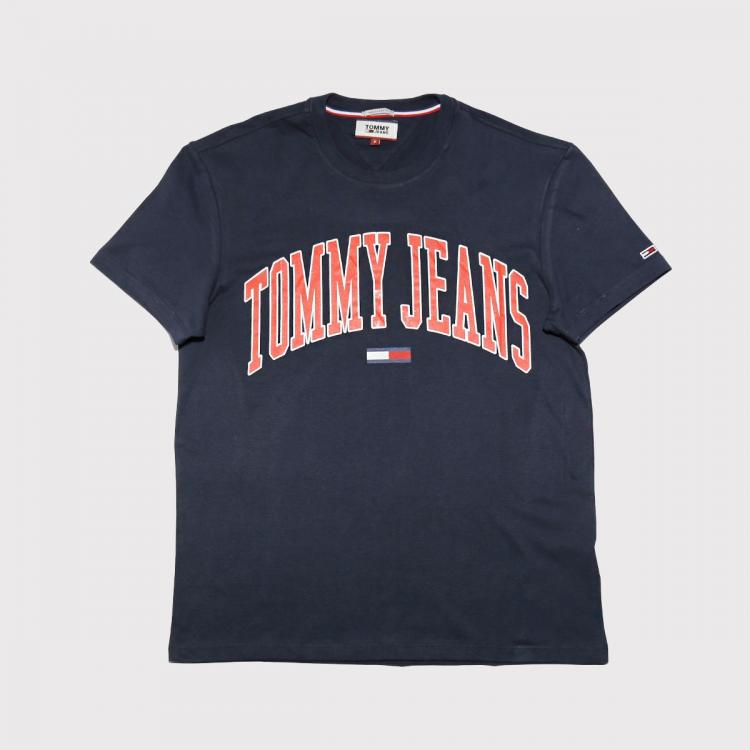 Camiseta Tommy Jeans College W Azul