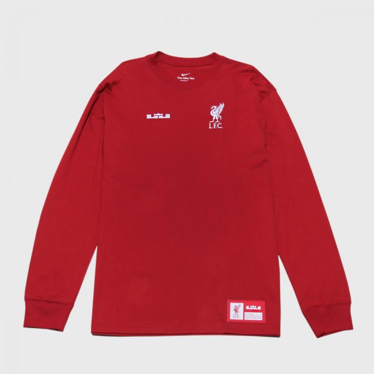Camiseta Nike LeBron James X Liverpool FC Red