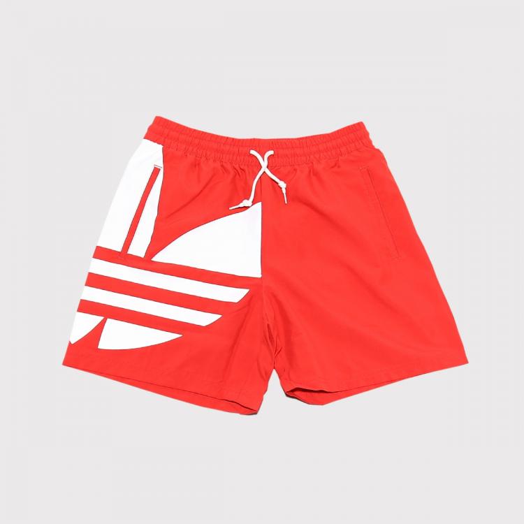 Shorts Adidas Large Logo Vermelho