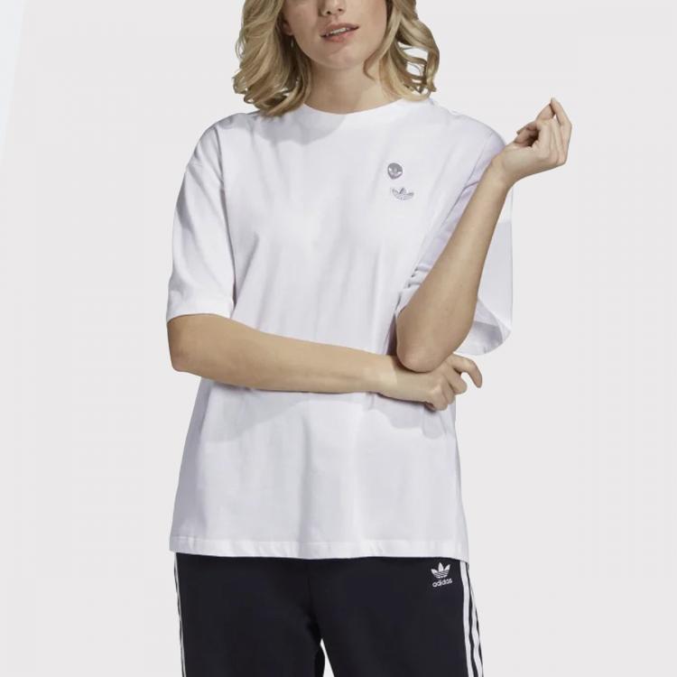 Camiseta Adidas Graphic Branco Feminina