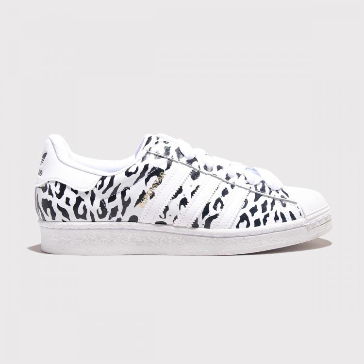Tênis Adidas Superstar Cloud White Leopard