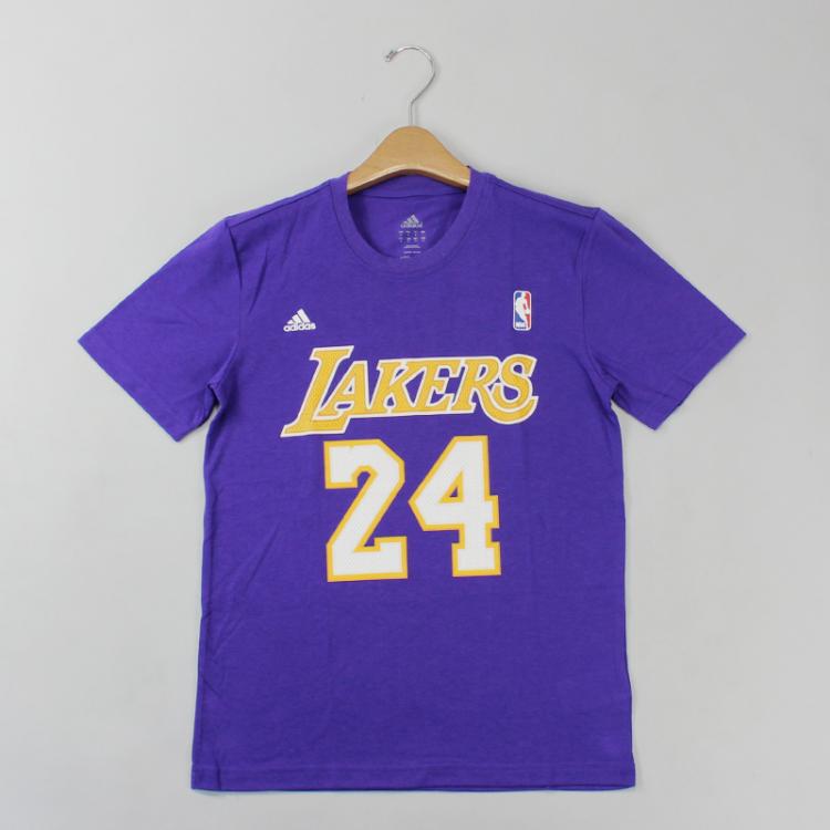 Camiseta Adidas NBA Game Time Los Angeles Lakers Roxa