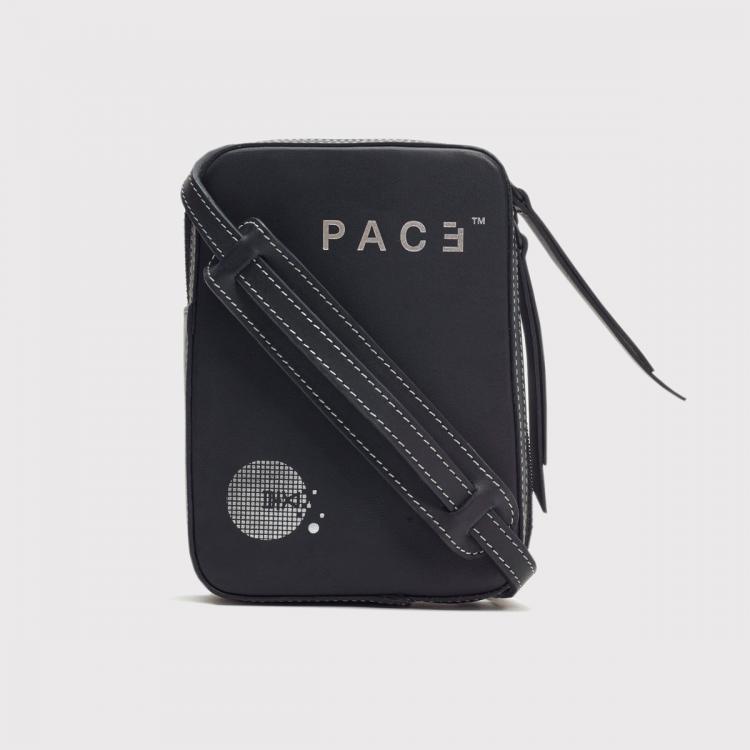 Bolsa Pace Leather Bag Black