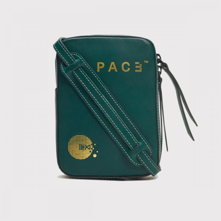 Bolsa Pace Leather Bag Green