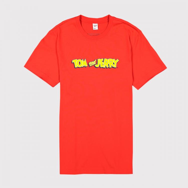 Camiseta Reebok Tom And Jerry Vermelho