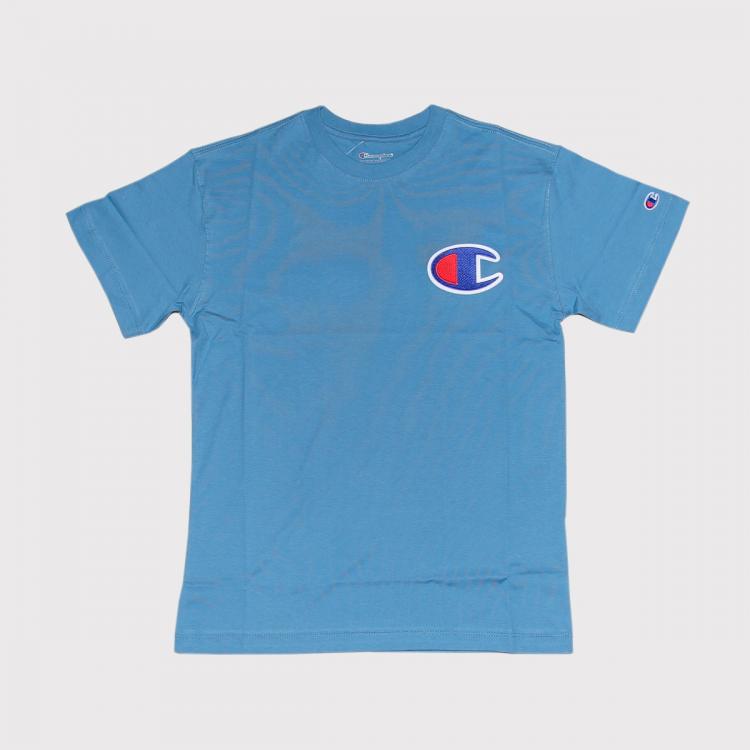 Camiseta Champion Patch C Med Blue