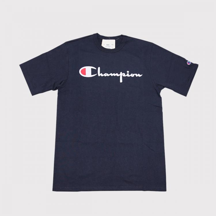 Camiseta Champion Flock Script Azul