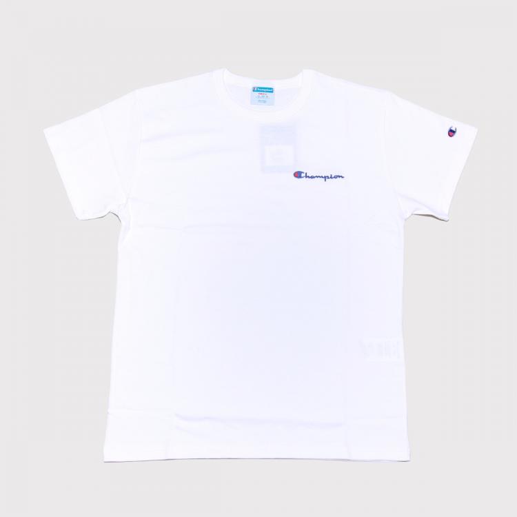 Camiseta Champion Mini Script White