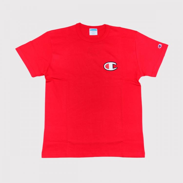 Camiseta Champion Felt C Logo Red