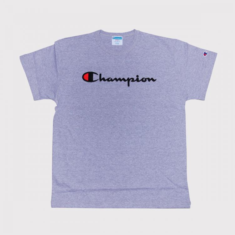 Camiseta Champion Life Logo Oxford Gray