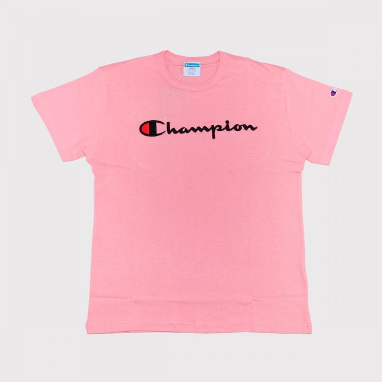 Camiseta Champion Life Logo Guava Pink