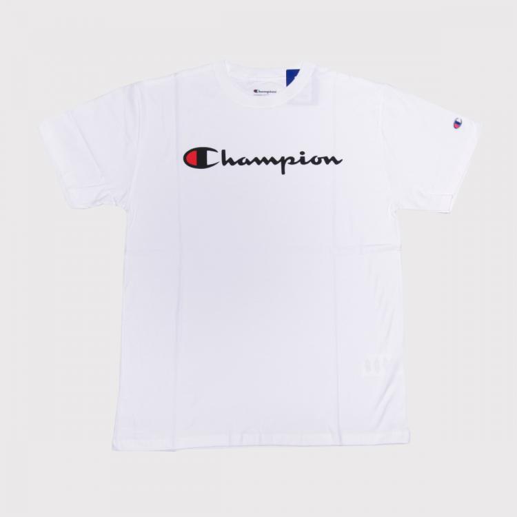 Camiseta Champion Logo Script Ink White