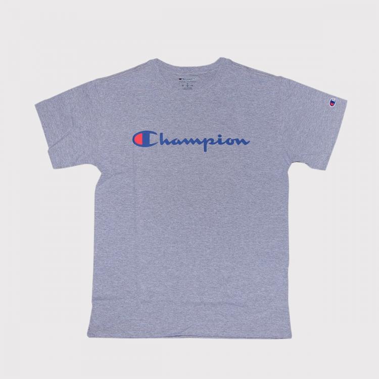 Camiseta Champion Script Logo Mescla